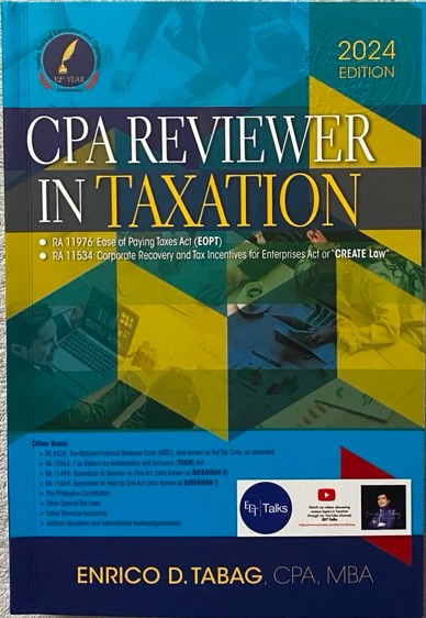 CPA Reviewer in Taxation